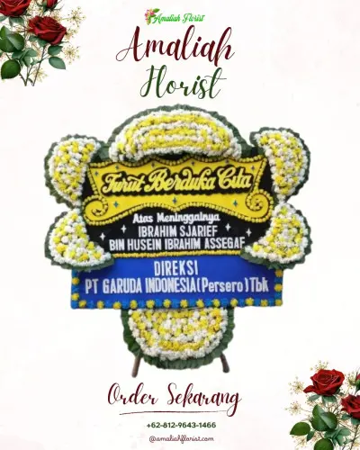 Papan Bunga Duka di Terondol